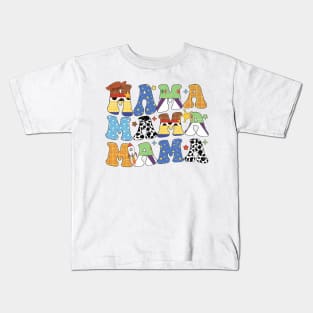 Toy Funny Story Mama Boy Mom Mother's Day Tee For Womens Kids T-Shirt